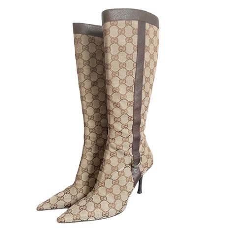 gucci gürtel monogram|gucci monogram boots.